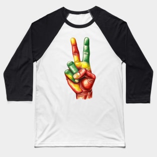 Watercolor Juneteenth Victory Baseball T-Shirt